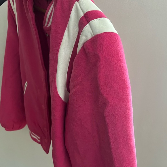 Pink Varsity Jacket Medium - Picture 6 of 6